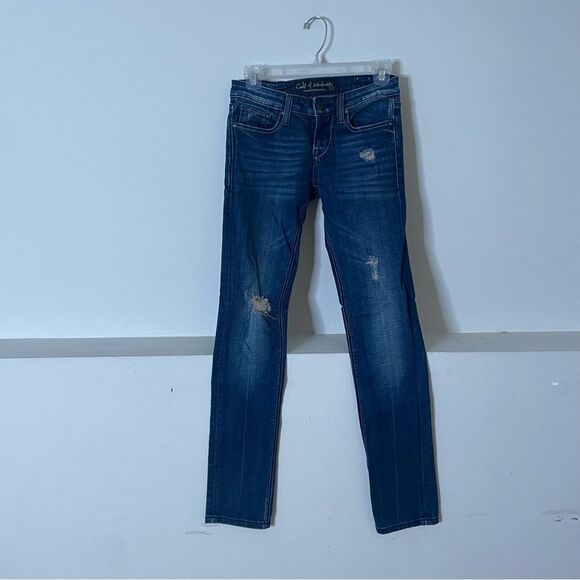 Cult of Individuality Skinny Jeans Size 25 | Premium Distressed Designer Denim - Picture 2 of 10